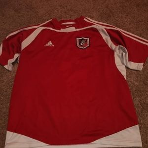 Adidas Piscataway Soccer Club Jersey #9 Carr Size Large